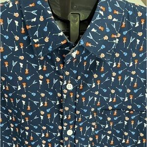 MBX Premium Goods short sleeved guitar shirt, size L